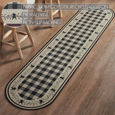 Pip Vinestar Polyester Rug/Runner Oval 22x96 - The Fox Decor